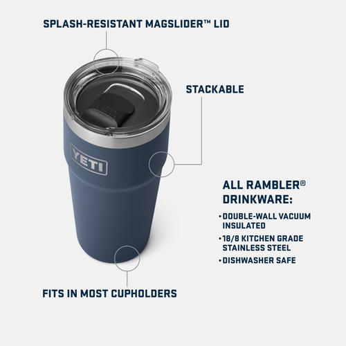 YETI Rambler 473 ml Stackable Pint