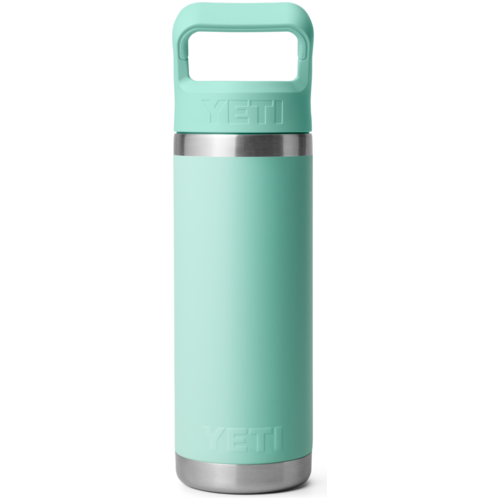 YETI Rambler Water Bottle with Color-matched Straw Cap