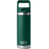 YETI Rambler Water Bottle with Colour-Matched Straw Cap