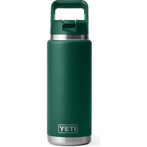 YETI Rambler Water Bottle with Colour-Matched Straw Cap