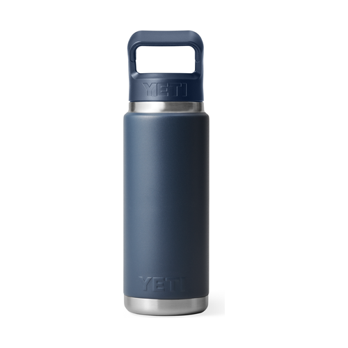 YETI Rambler Water Bottle with Color-matched Straw Cap