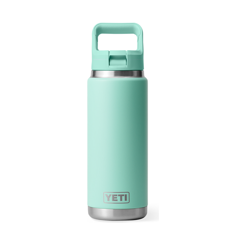 YETI Rambler Water Bottle with Color-matched Straw Cap