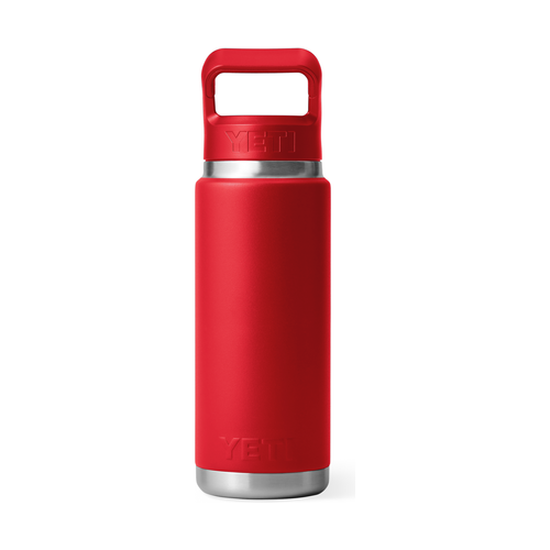 YETI Rambler Water Bottle with Color-matched Straw Cap