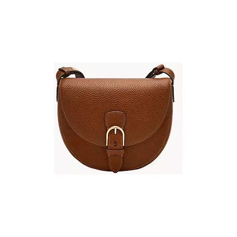 Fossil Everleigh Leather Large Flap Crossbody Bag