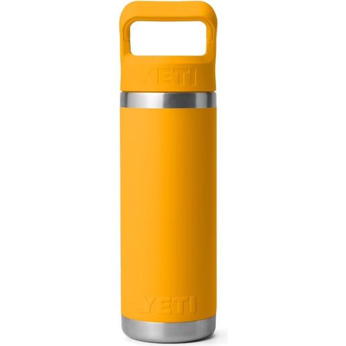 YETI Rambler Water Bottle with Colour-Matched Straw Cap