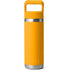 YETI Rambler Water Bottle with Colour-Matched Straw Cap