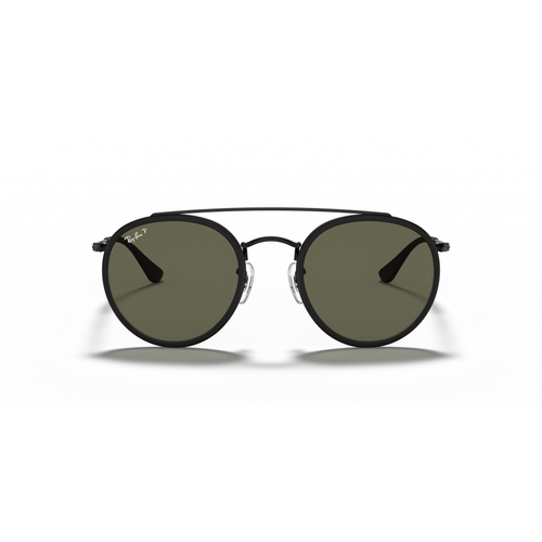 Ray Ban 0RB3647N 002/58 51 Black/Polarized Green Sunglasses
