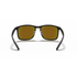 Ray Ban 0RB4264 Matte Black w/ Green Mirror Blue Sunglasses