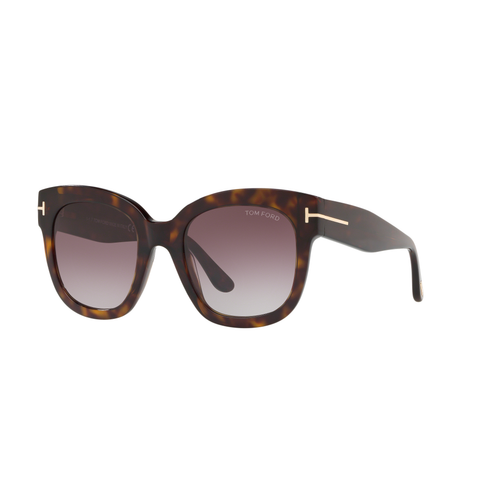 Tom Ford FT0613 - Shiny Classic Dark Havana w/ Gradient Burgundy