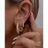Luv Aj The Reversible Mini Amalfi Hoops