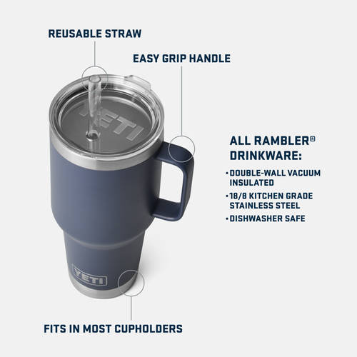 Load image into Gallery viewer, YETI Rambler Straw Mug
