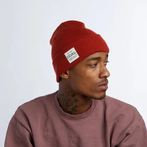 COAL The Uniform Mid Recycled Knit Cuff Beanie