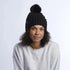 COAL The Maizy Knit Faux Fur Pom Womens Beanie