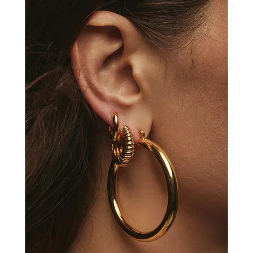 Load image into Gallery viewer, Luv Aj Amalfi Tube Hoops
