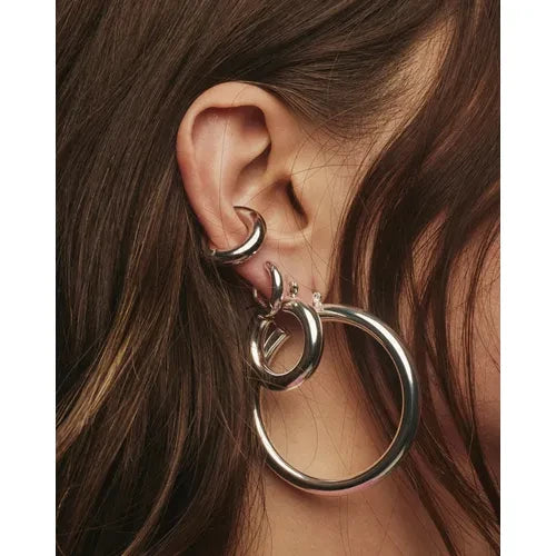 Load image into Gallery viewer, Luv Aj Baby Amalfi Tube Hoops
