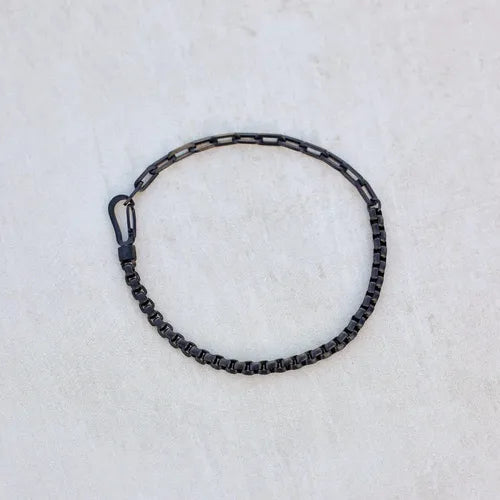 Pura Vida Men's Carabiner Clasp Chain Bracelet