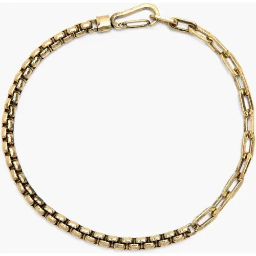 Pura Vida Men's Carabiner Clasp Chain Bracelet