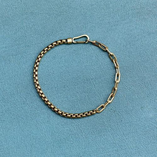 Pura Vida Men's Carabiner Clasp Chain Bracelet