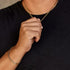 Pura Vida Men's Carabiner Clasp Chain Bracelet