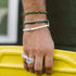 Pura Vida Men's Carabiner Clasp Chain Bracelet
