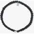 Pura Vida Men's Coated Hematite Stretch Bracelet