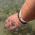 Pura Vida Men's Coated Hematite Stretch Bracelet