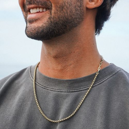 Pura Vida Men's Rolo Chain Necklace