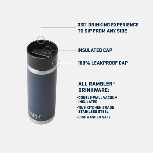 Load image into Gallery viewer, YETI Rambler 532 ml Bottle with Hotshot Cap
