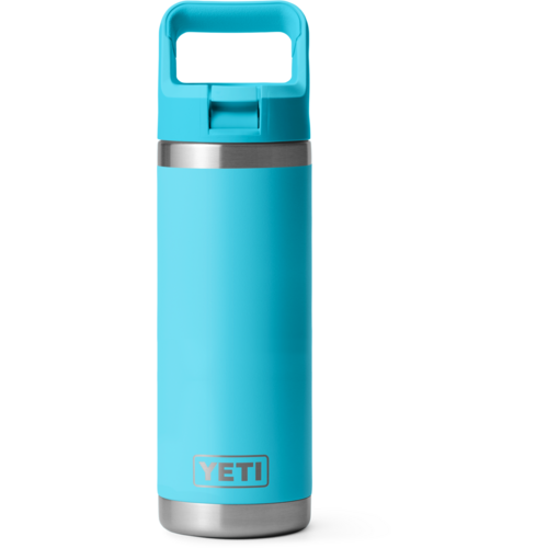 YETI Rambler Water Bottle with Color-matched Straw Cap