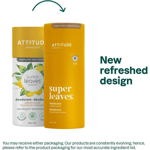 Load image into Gallery viewer, Attitude Super Leaves Plastic Free Deodorant
