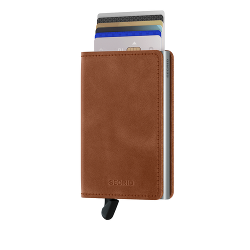 Secrid Twinwallet Vintage Cognac/Silver 1 Sz