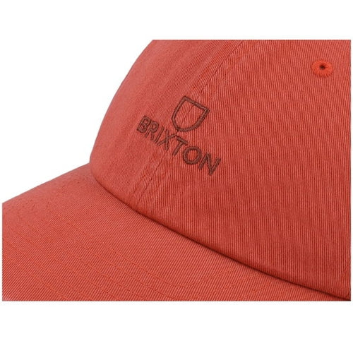 Brixton Alpha LP Cap Marsala Red Vintage Wash