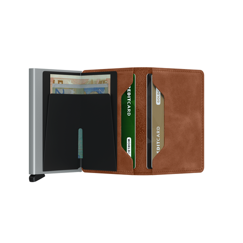 Secrid Twinwallet Vintage Cognac/Silver 1 Sz