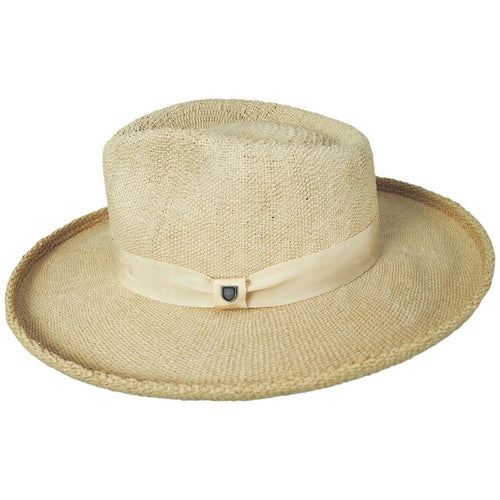 Brixton Victoria Straw Fedora