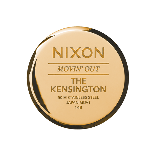 Nixon Kensington All Gold / Black Sunray