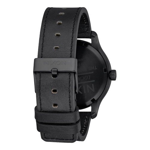 Nixon Patrol Leather Black / Silver / Black