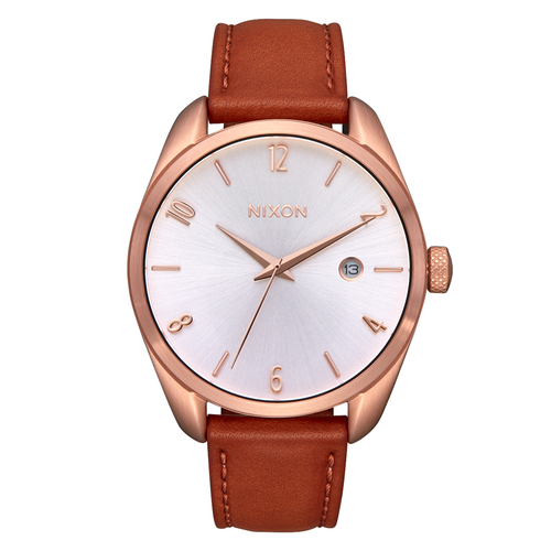 Nixon Thalia Leather Rose Gold / White