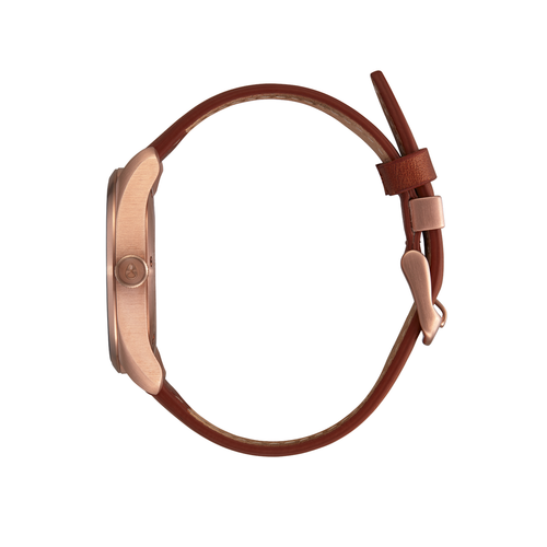 Nixon Thalia Leather Rose Gold / White