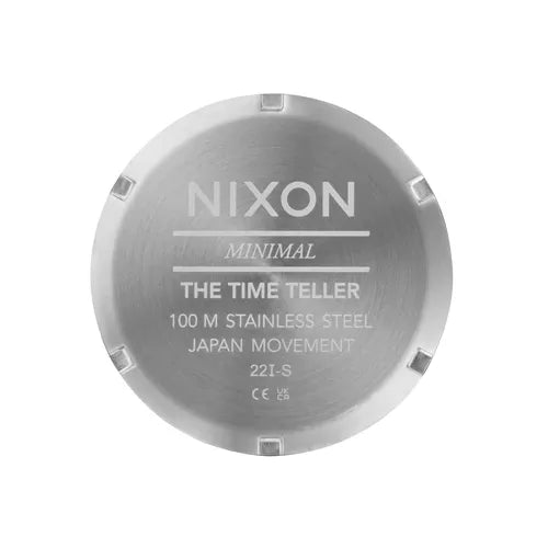 Nixon Time Teller Leather