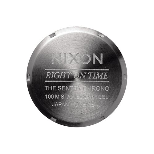Nixon Sentry Chrono Leather