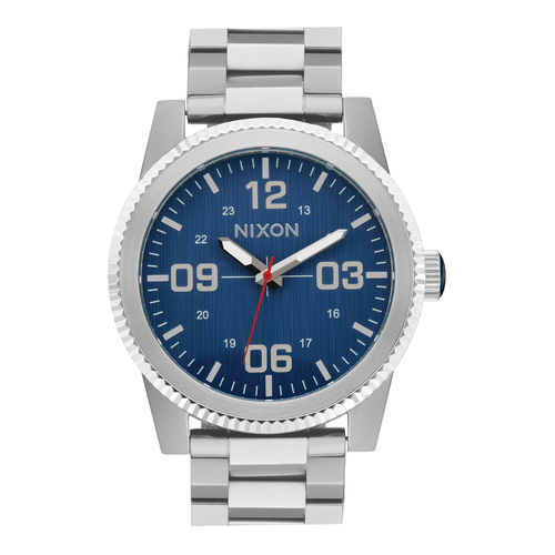 Nixon Corporal Stainless Steel Silver/Indigo
