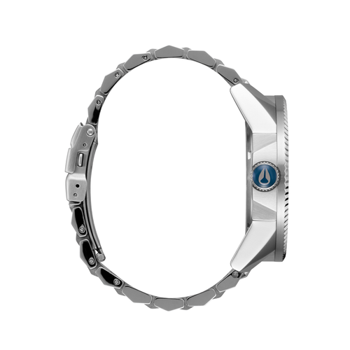 Nixon Corporal Stainless Steel Silver/Indigo