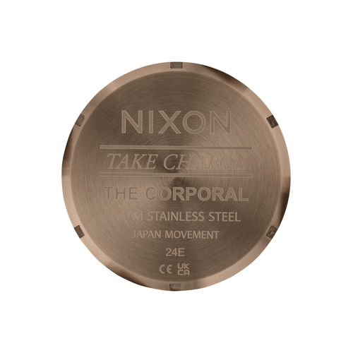 Nixon Corporal Stainless Steel Desert Gold/Arles Blue