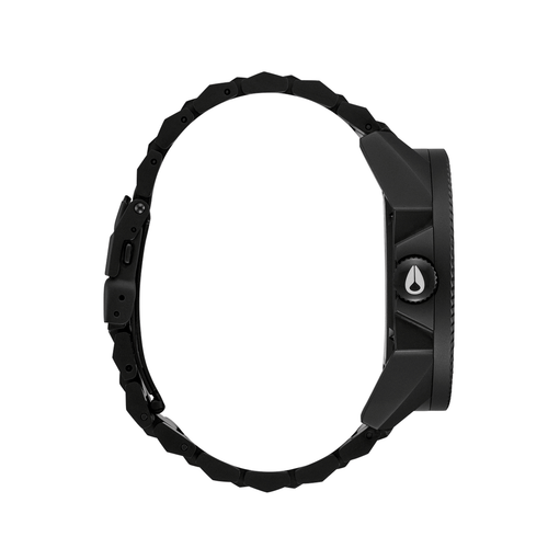 Nixon Corporal Stainless Steel Super Black/Black Top