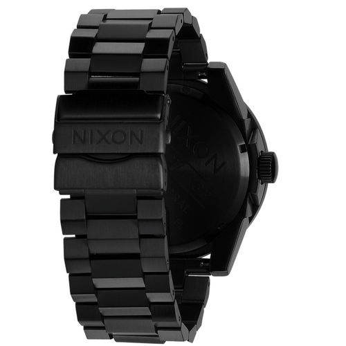 Nixon Corporal Stainless Steel Super Black/Black Top
