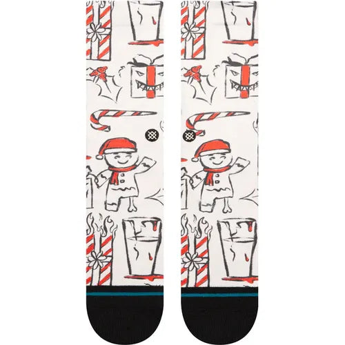 Load image into Gallery viewer, Stance Angry Holidayz Crew Sock
