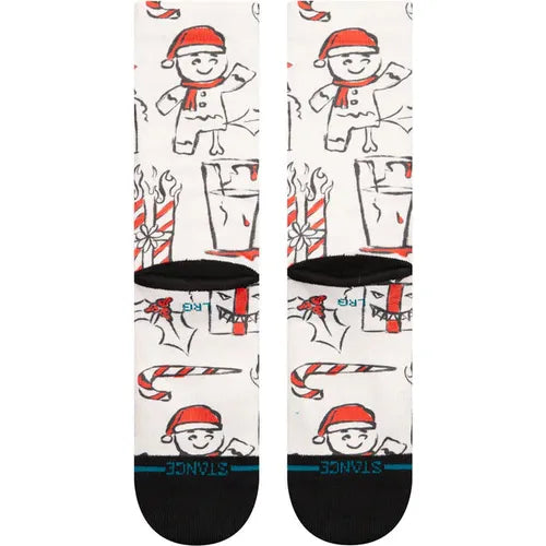 Load image into Gallery viewer, Stance Angry Holidayz Crew Sock
