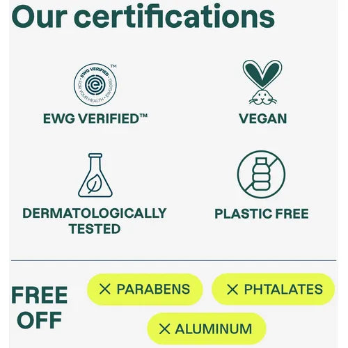 Attitude Super Leaves Plastic Free Deodorant