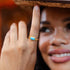Pura Vida Tulum Turquoise Ring