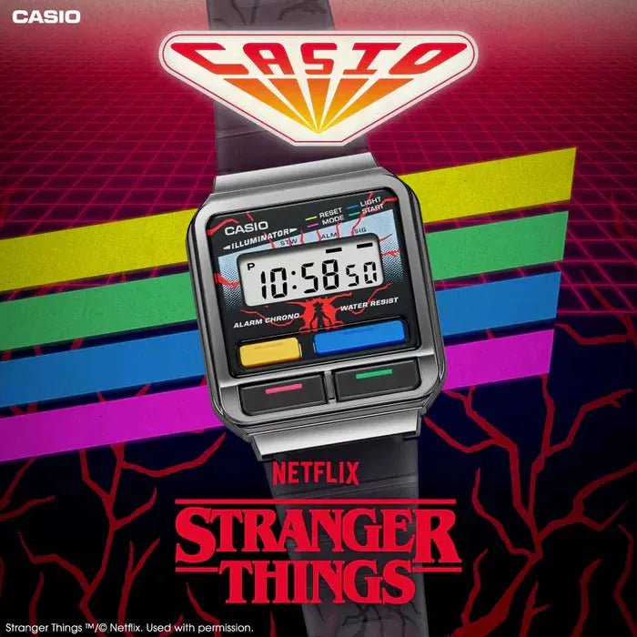 Load image into Gallery viewer, Casio A120WEST-1A Stranger Things Watch
